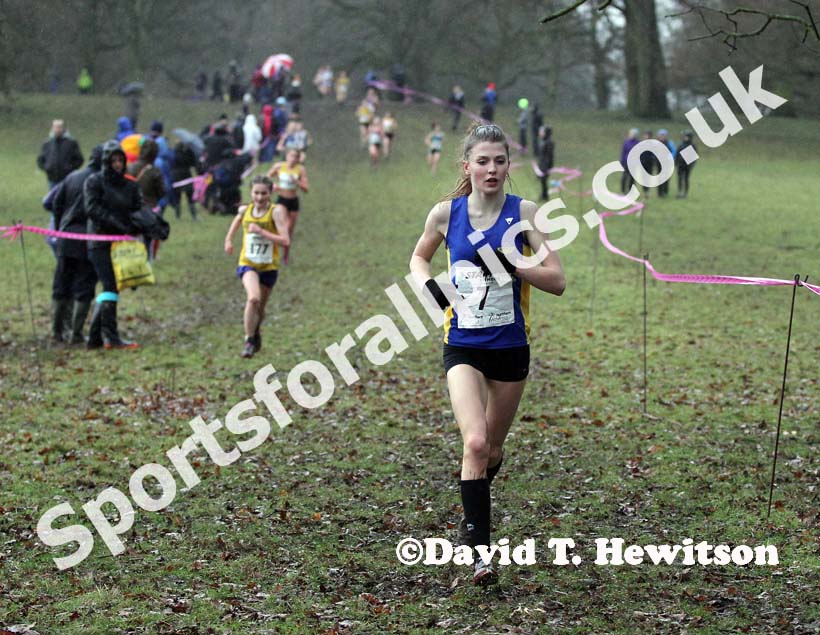 Under-15 girls Northern Cross Country Champs, Knowsley Safari Park. Photo: David T. Hewitson/Sports for All Pics